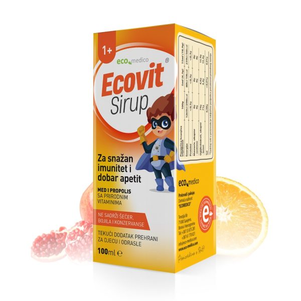 Ecovit prirodni sirup za djecu – imunitet i apetit