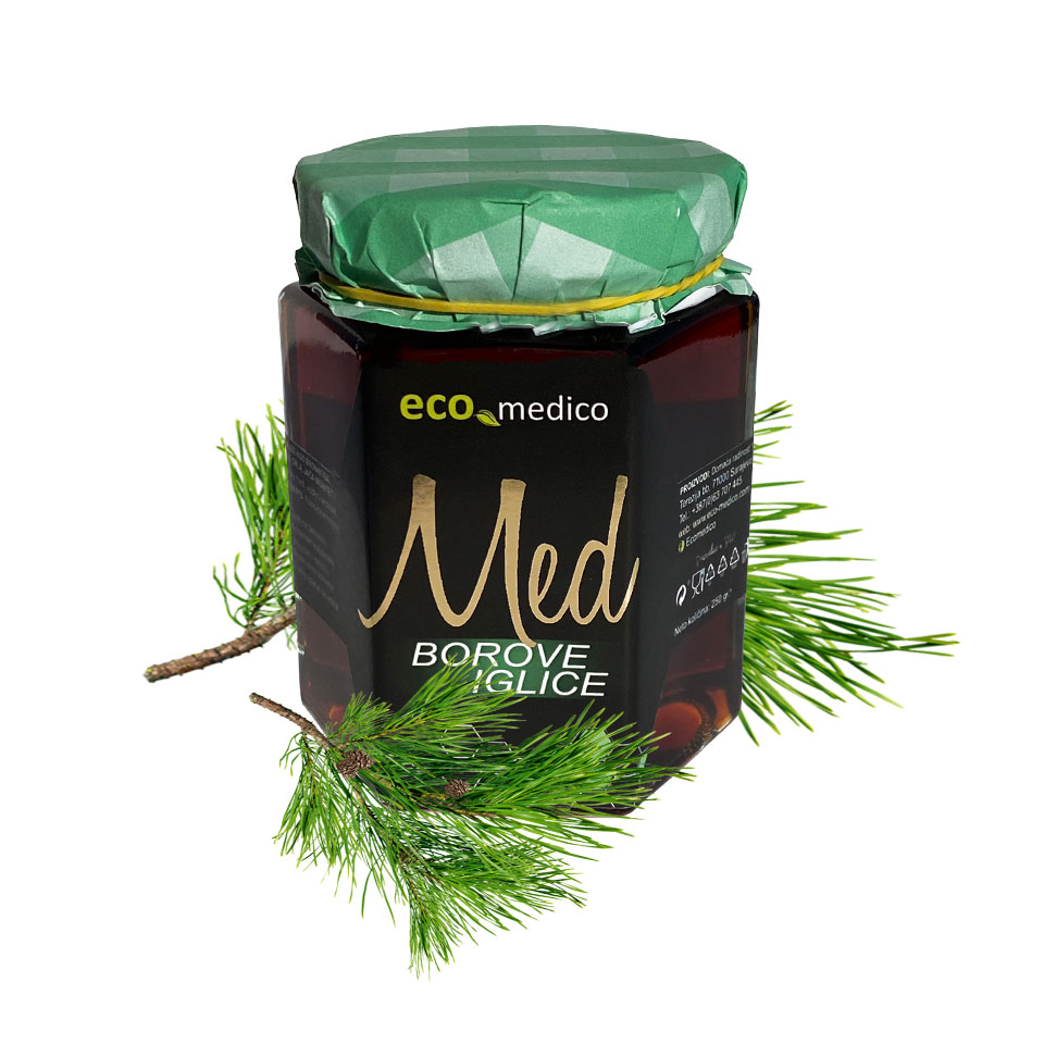 Med borove iglice – prirodni med sa mladim borovim iglicama